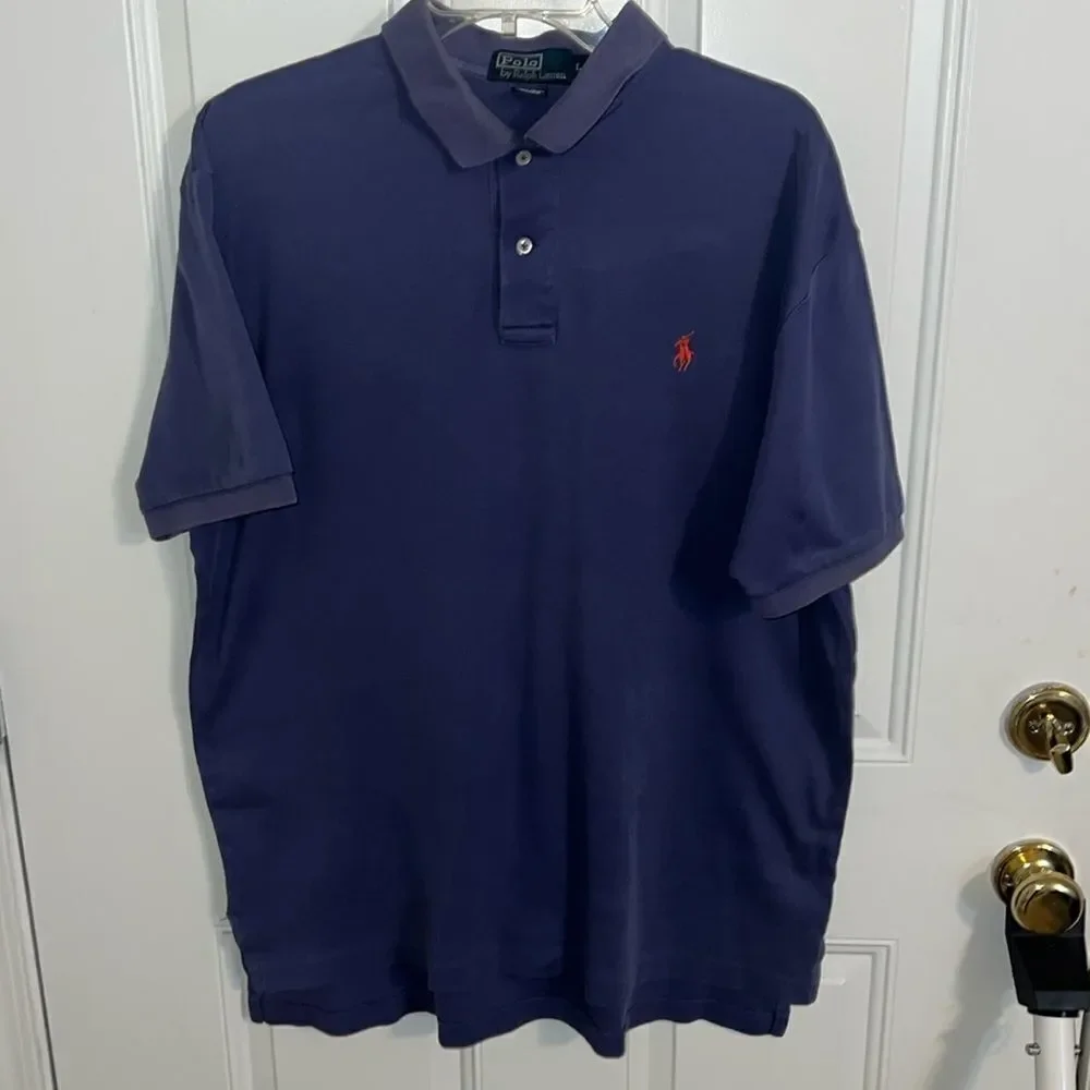 Polo Ralph Lauren shirt blue red